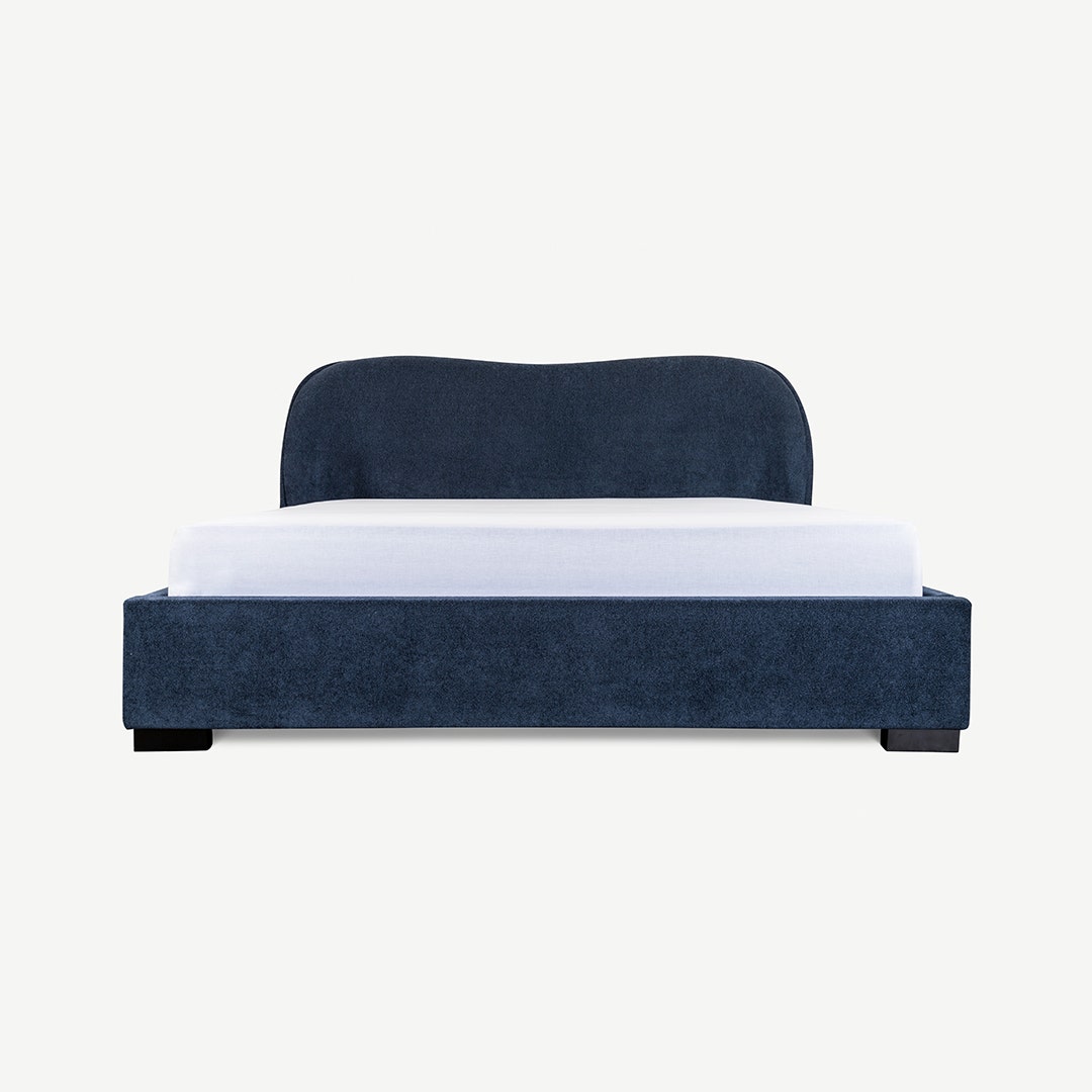 سرير إميل - أزرق