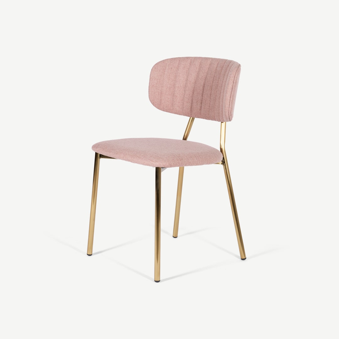 Emma Dining Chair Blush Pink