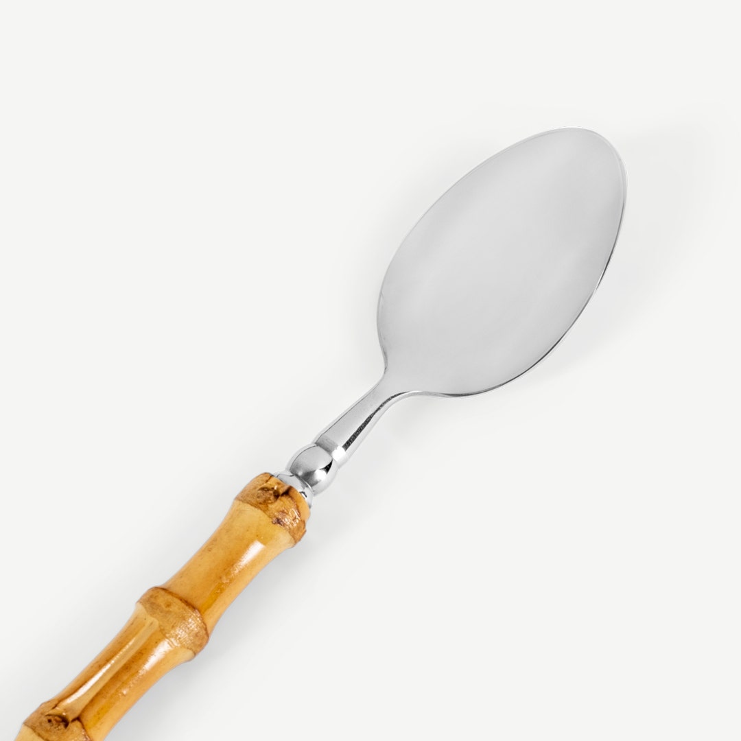 Emmie Bamboo Dessert Spoon 15x3x3cm