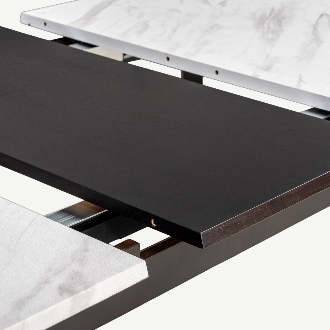 إنفي طاولة طعام 6-8 كراسي قابلة للتمديد