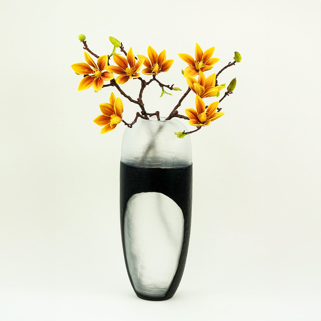 Erik Glass Decor Vase -41cm