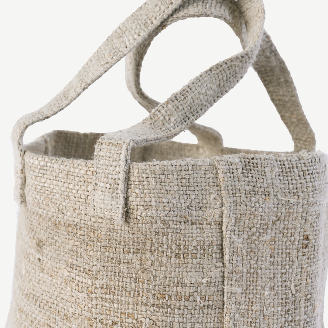 Erinn Natural Hemp Tote Bag 16cm