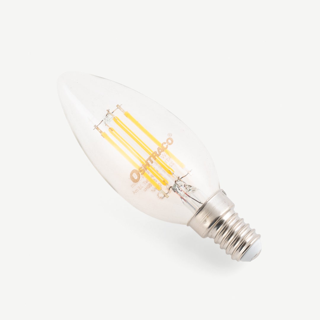 Oshtraco Clear Filament Bulb - 4W E14