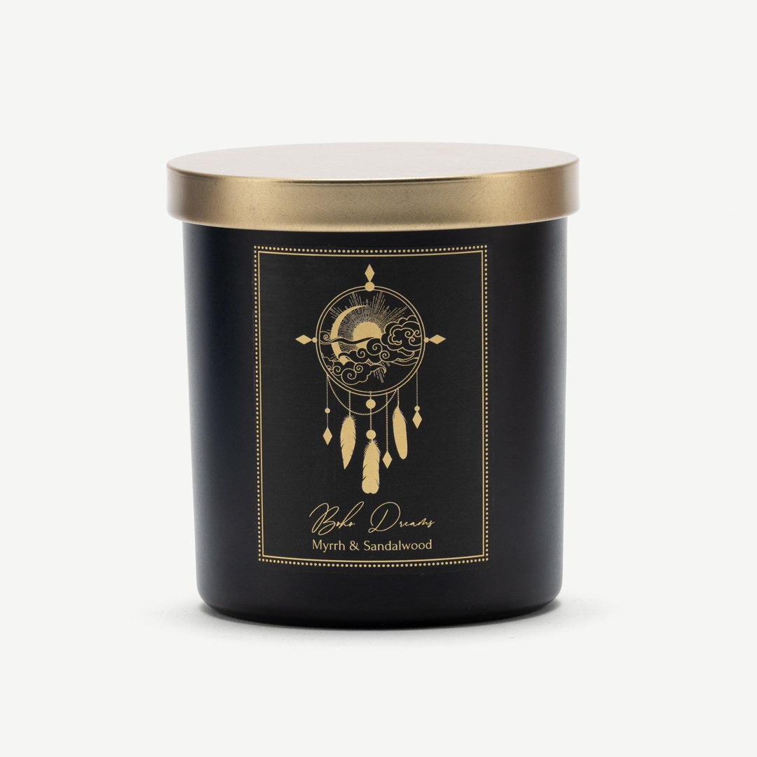 Esoteric Scented Candle-Myrrh & Sndlwood