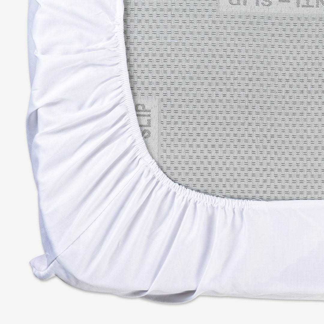 شرشف إستير المجهز ١٨٠x٢٠٠ سم - الأبيض