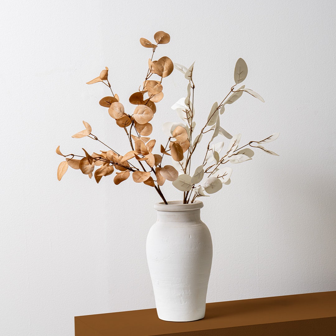Eucalyptus Leaves -Beige
