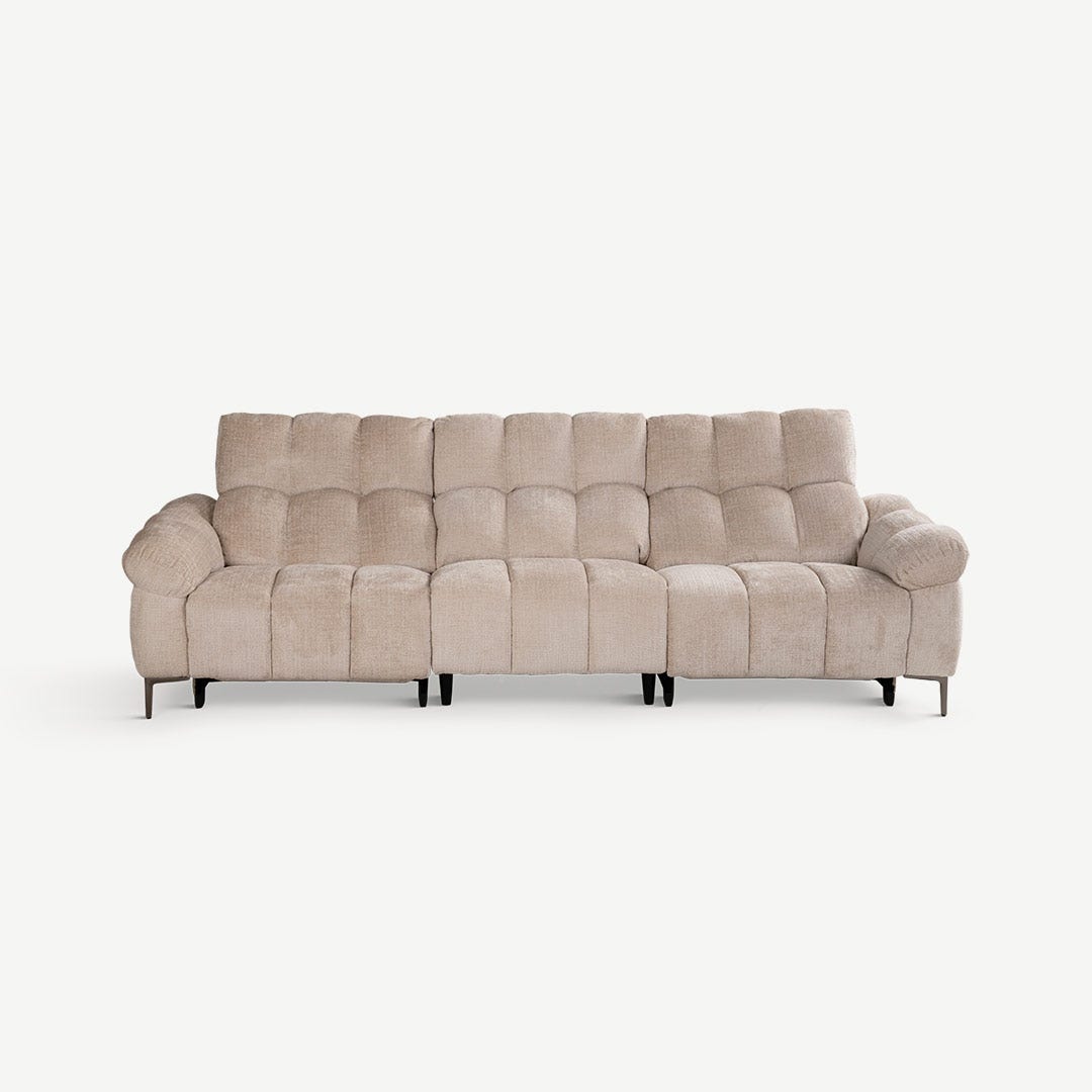 يوفيولا كنبة استرخاء 3 مقاعد - عاجي