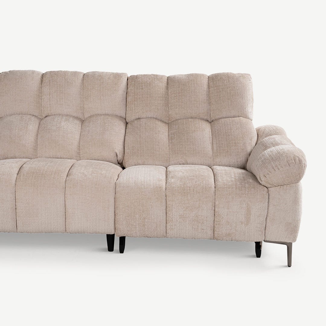 يوفيولا كنبة استرخاء 3 مقاعد - عاجي