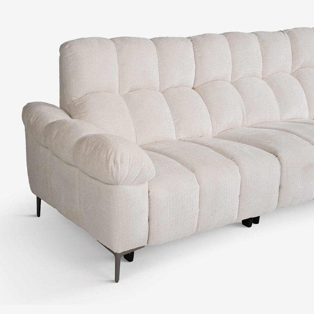 يوفولا كرسي استرخاء ثلاثي - عاجي