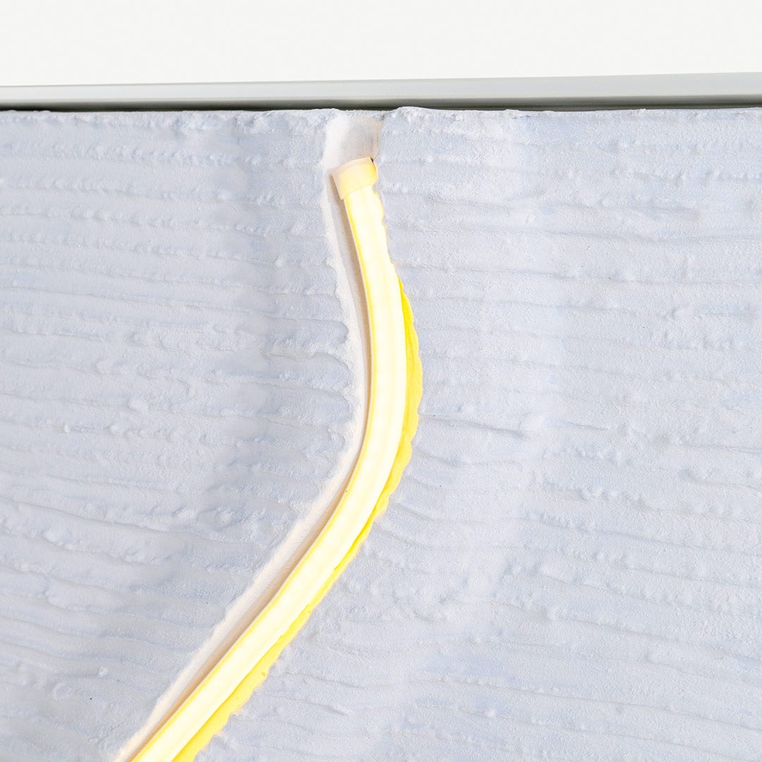 إيفا لوحة جدارية مع إضاءة LED