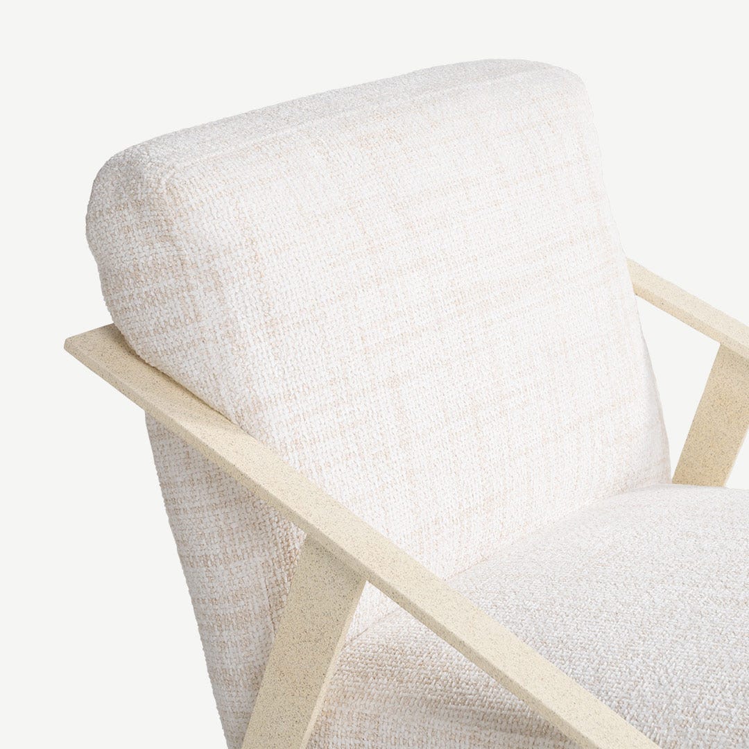 Evelun Arm Chair Beige