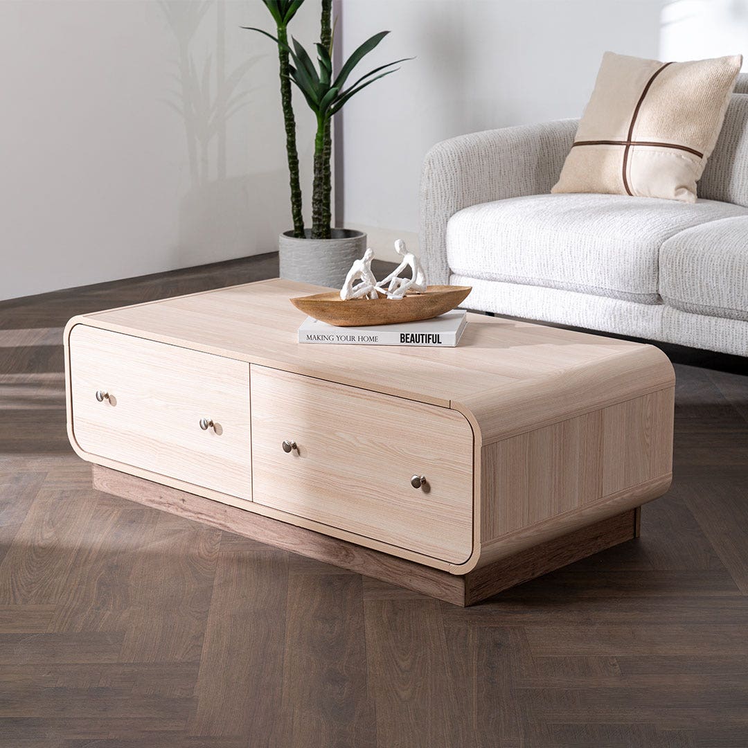 Everet Coffee Table Natural