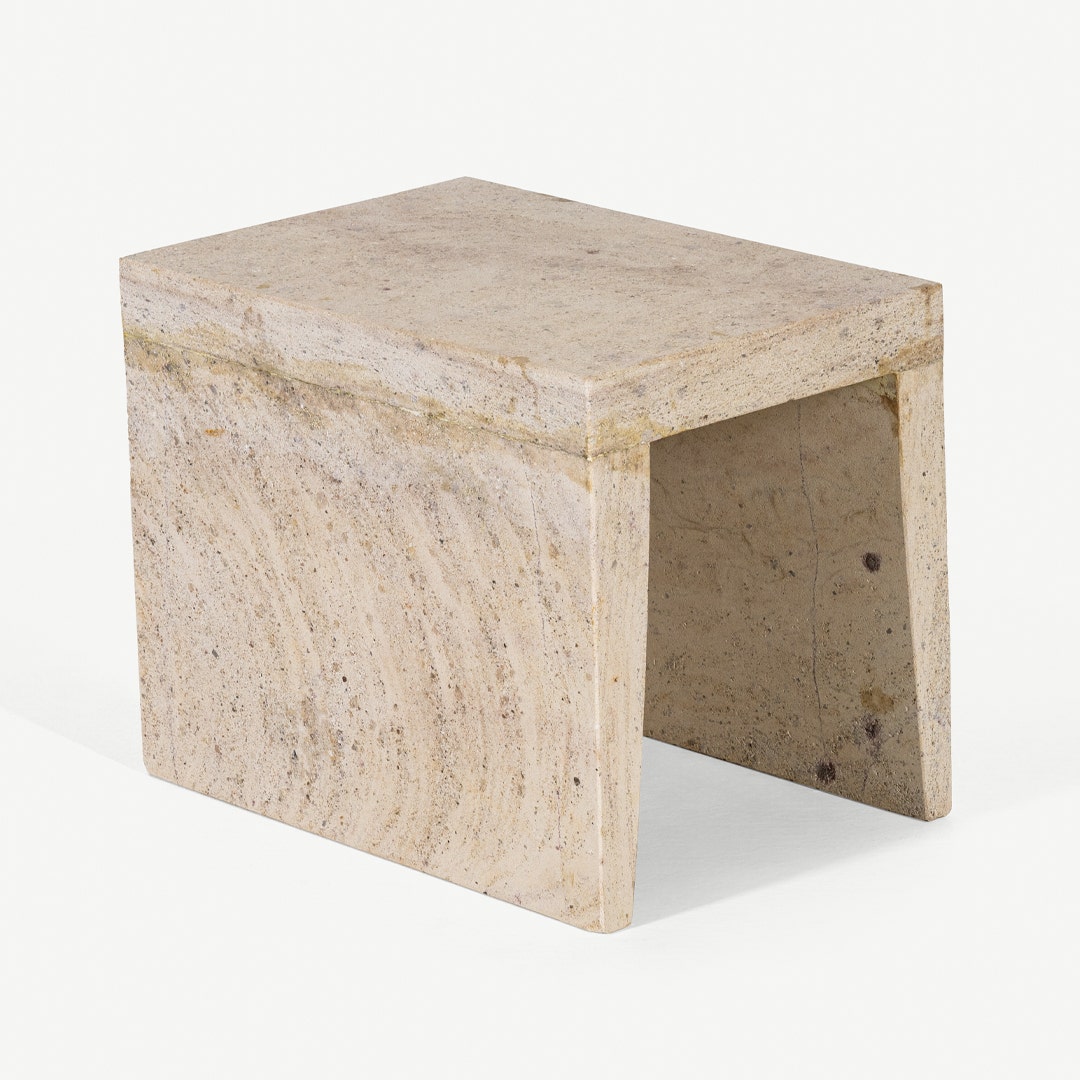 Cream on sale accent table