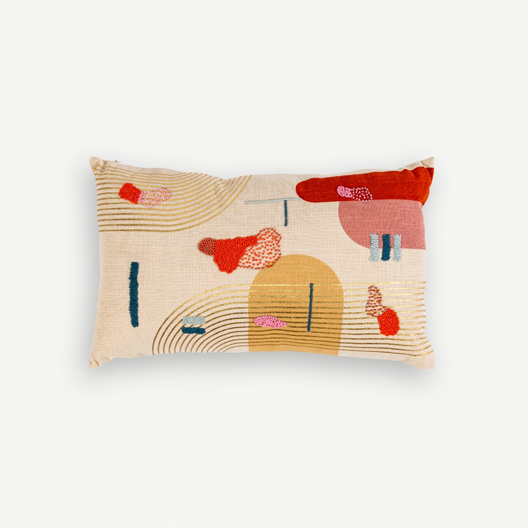 Evren Embellished Cushion 30x50cm