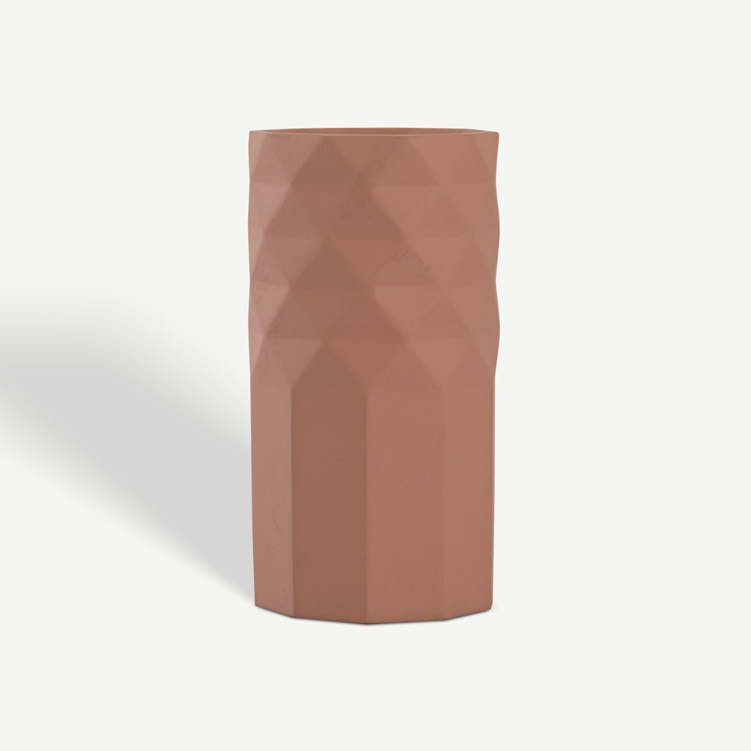 Fabiola Vase Terracotta 10x19cm