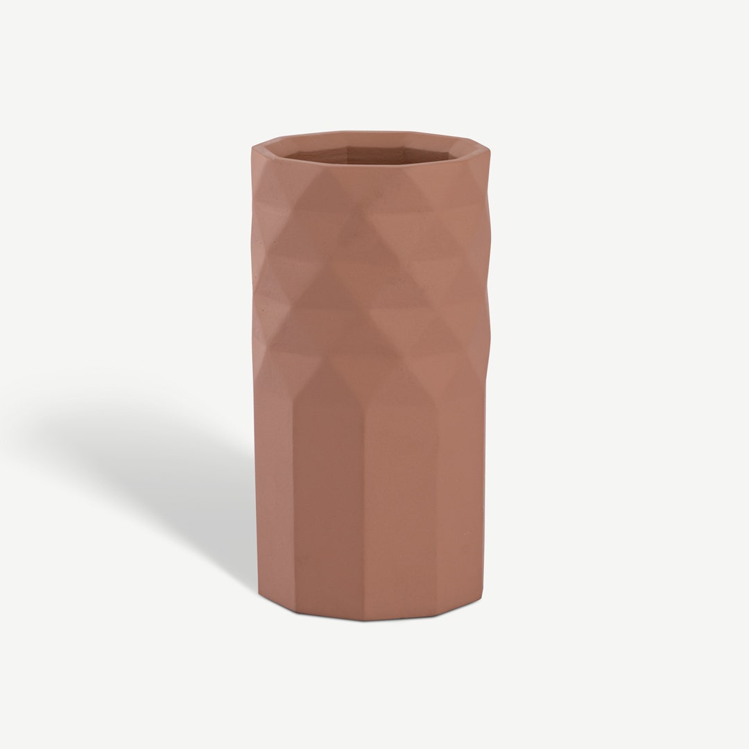 Fabiola Vase Terracotta 10x19cm