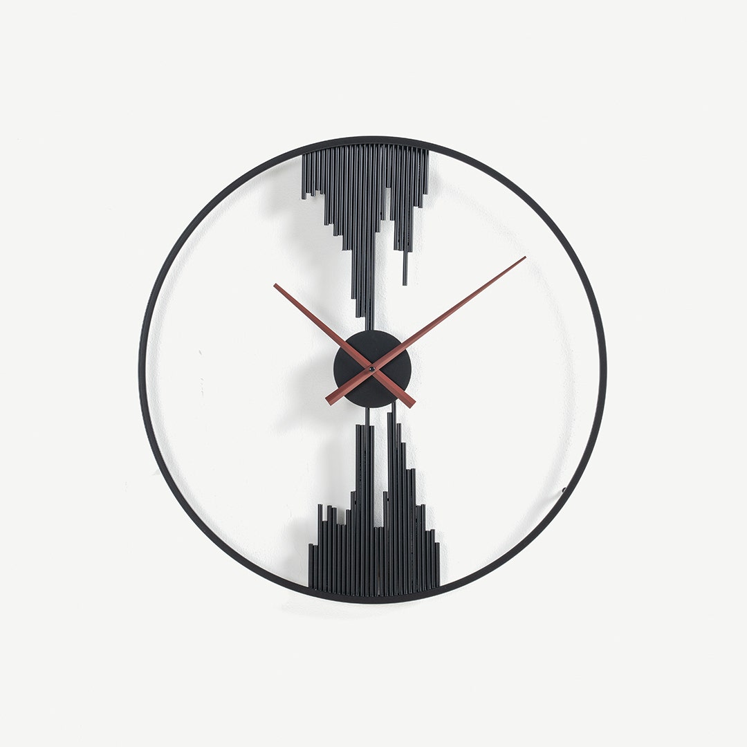 Fairmont Wall Clock -Black