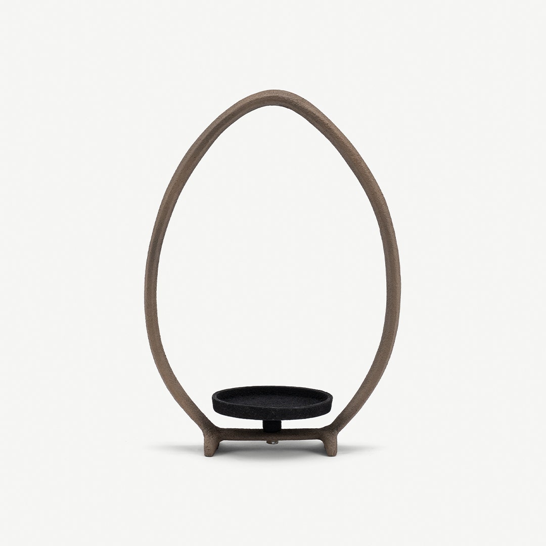 Fiana Pillar Candle Holder -35cm