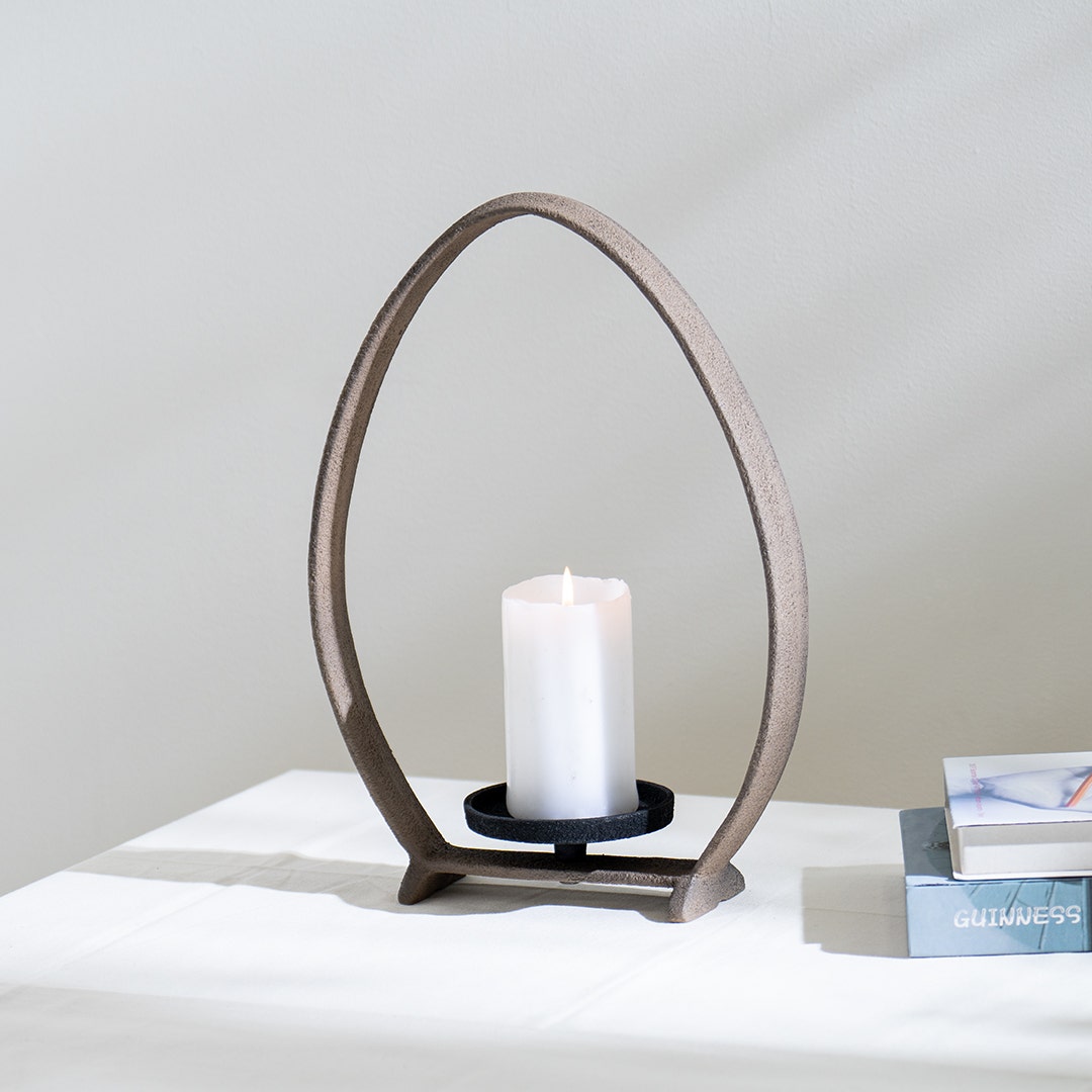 Fiana Pillar Candle Holder -35cm