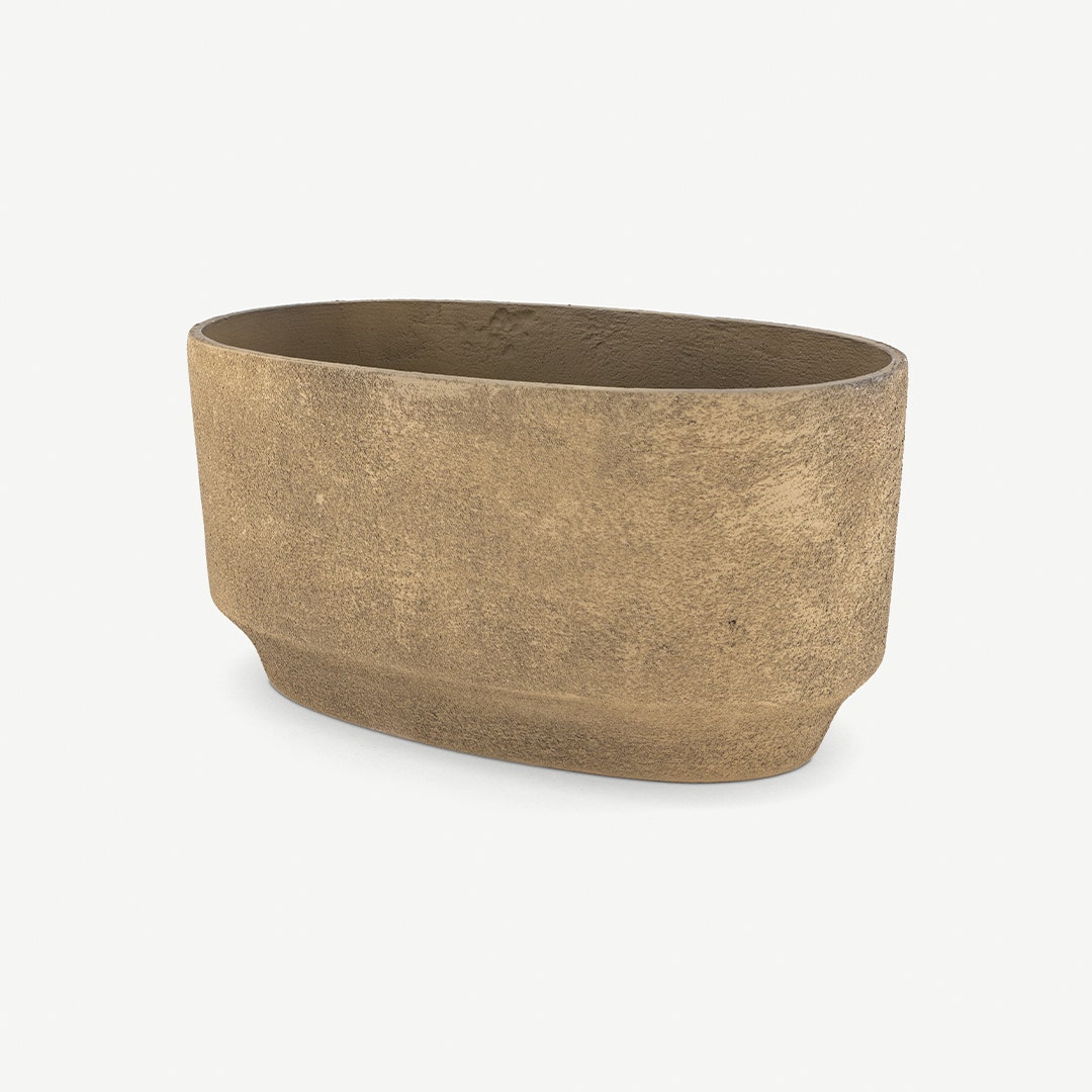 Fiana Planter -Greige