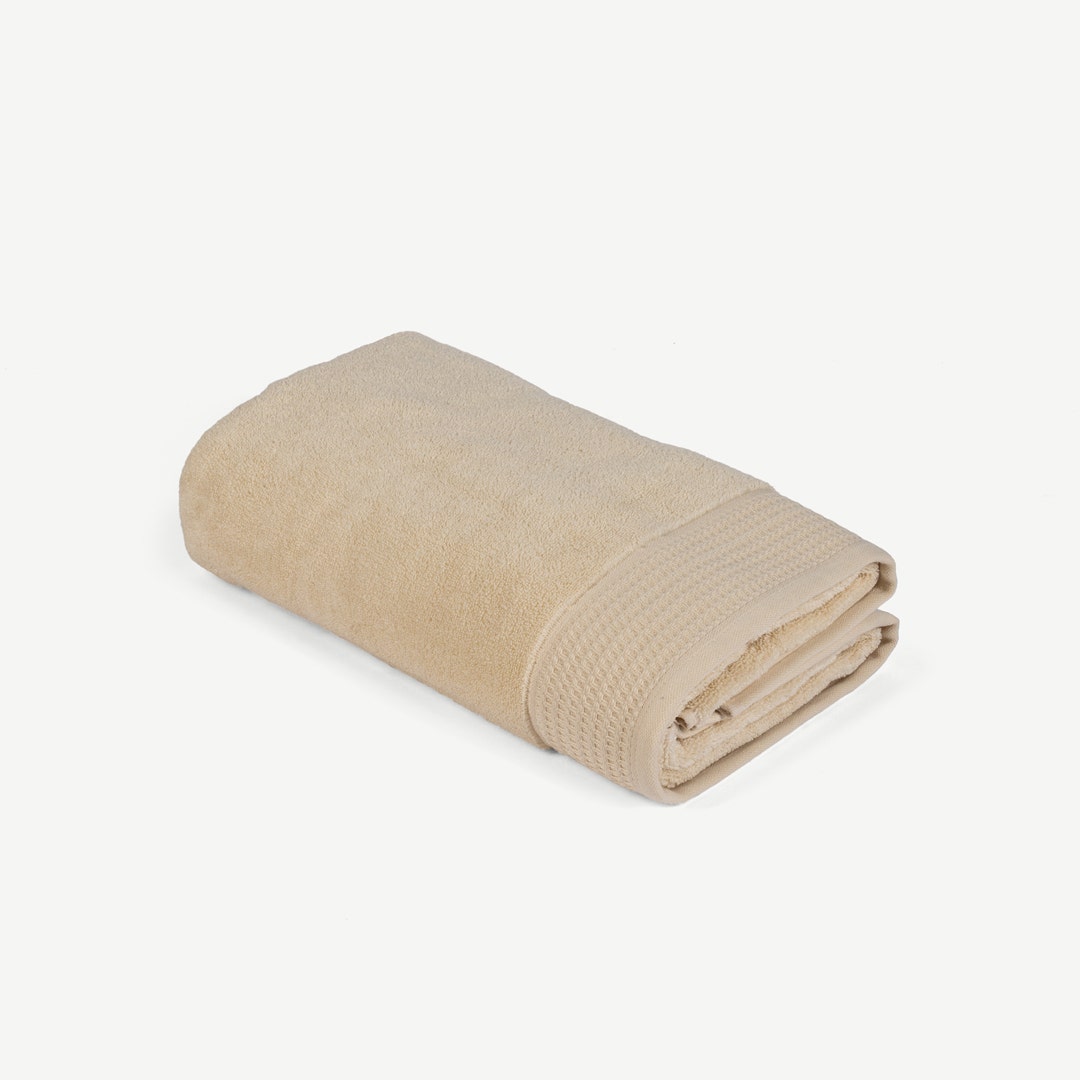 Fiola Bath Sheet Ivory -90x150cm