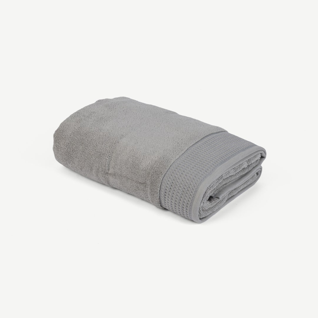 Fiola Bath Sheet Pastel Grey -90x150cm