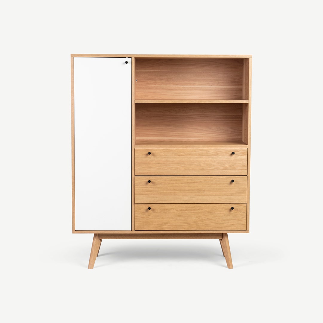 Light oak chest 2025 of drawers