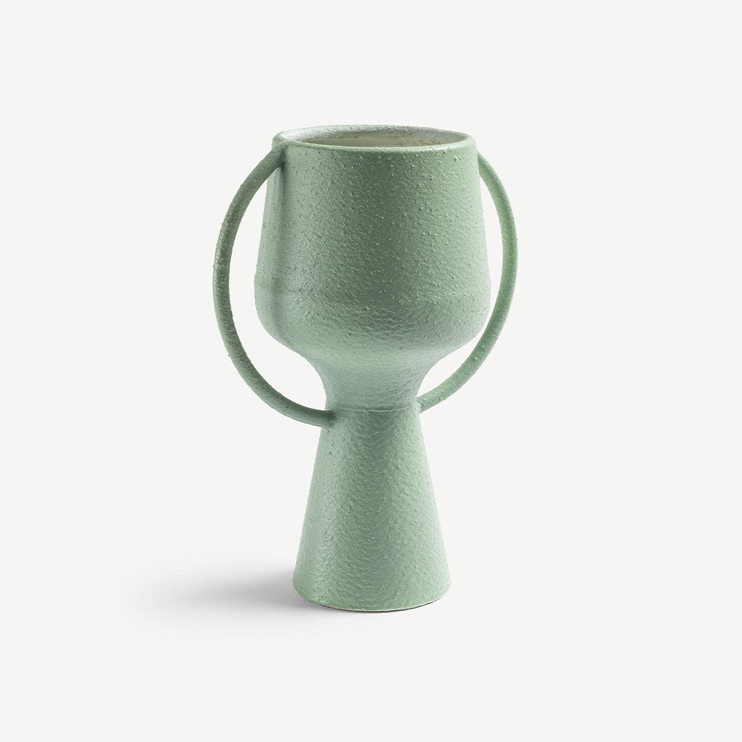 Fonti Metal Vase -33cm