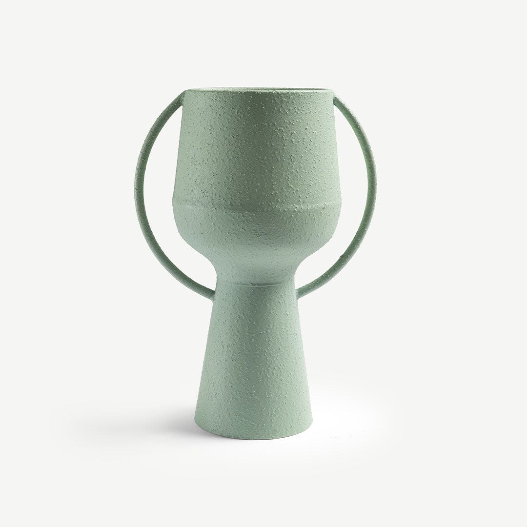 Fonti Metal Vase -40cm
