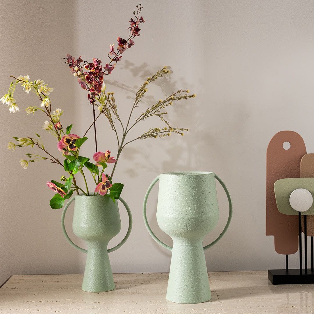 Fonti Metal Vase -40cm