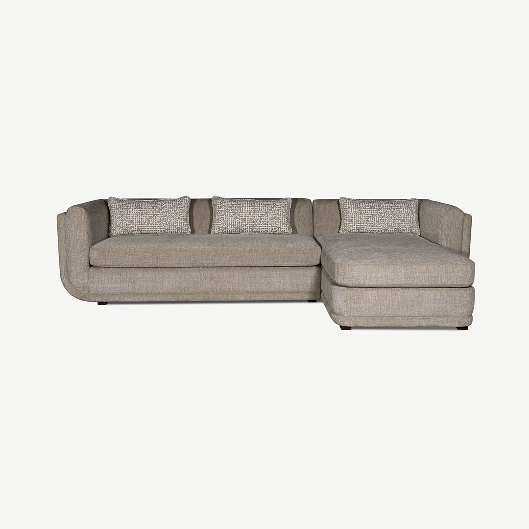 Frest Right Corner Sofa Ecru