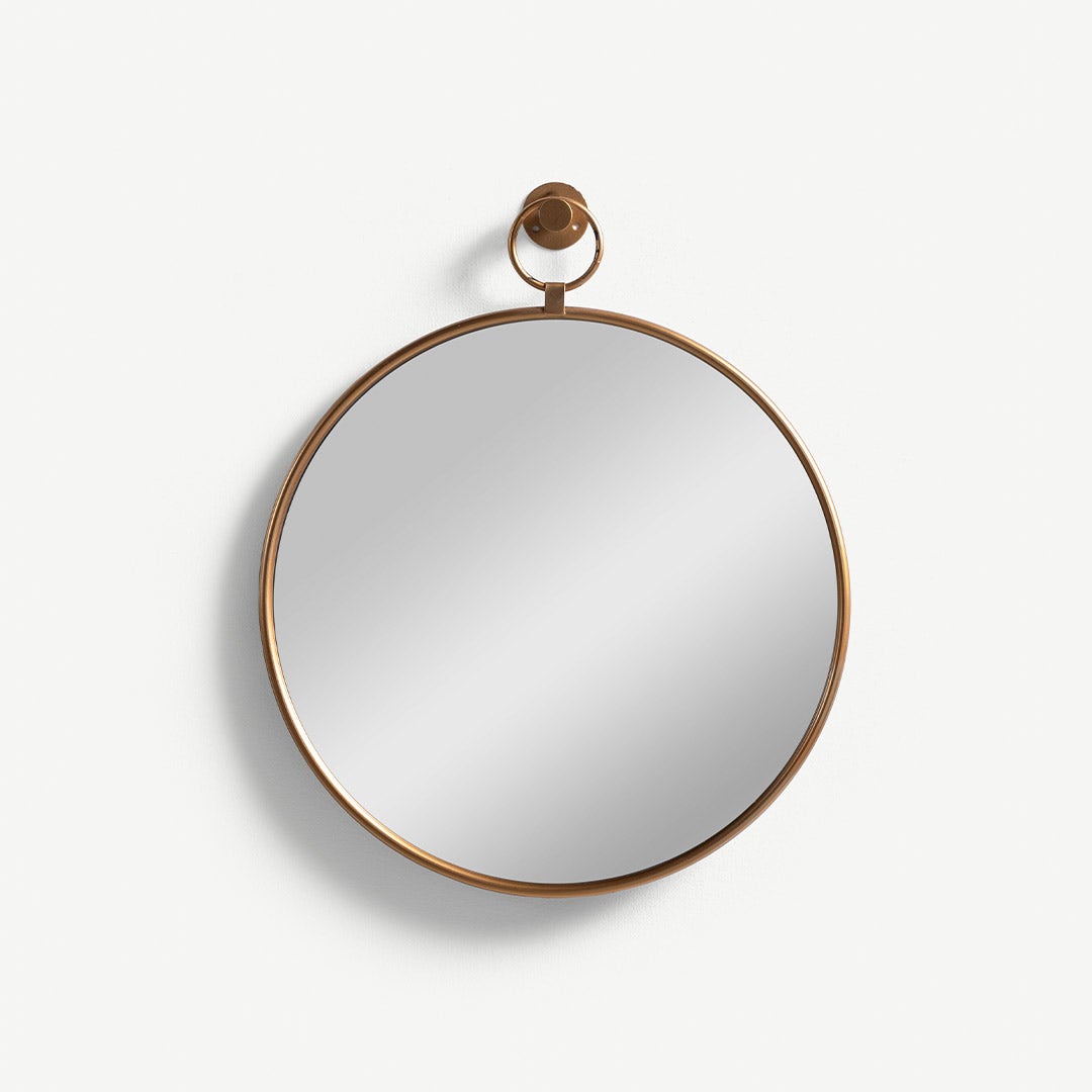 Gela Wall Mirror -Gold