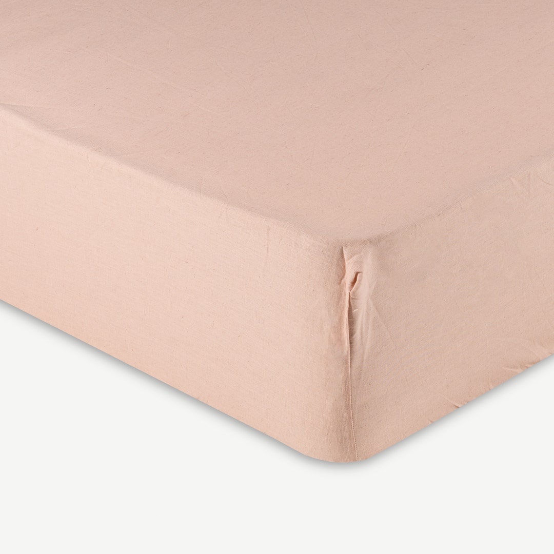 Giovanni Ctn Linen Fitted Sheet 180x200