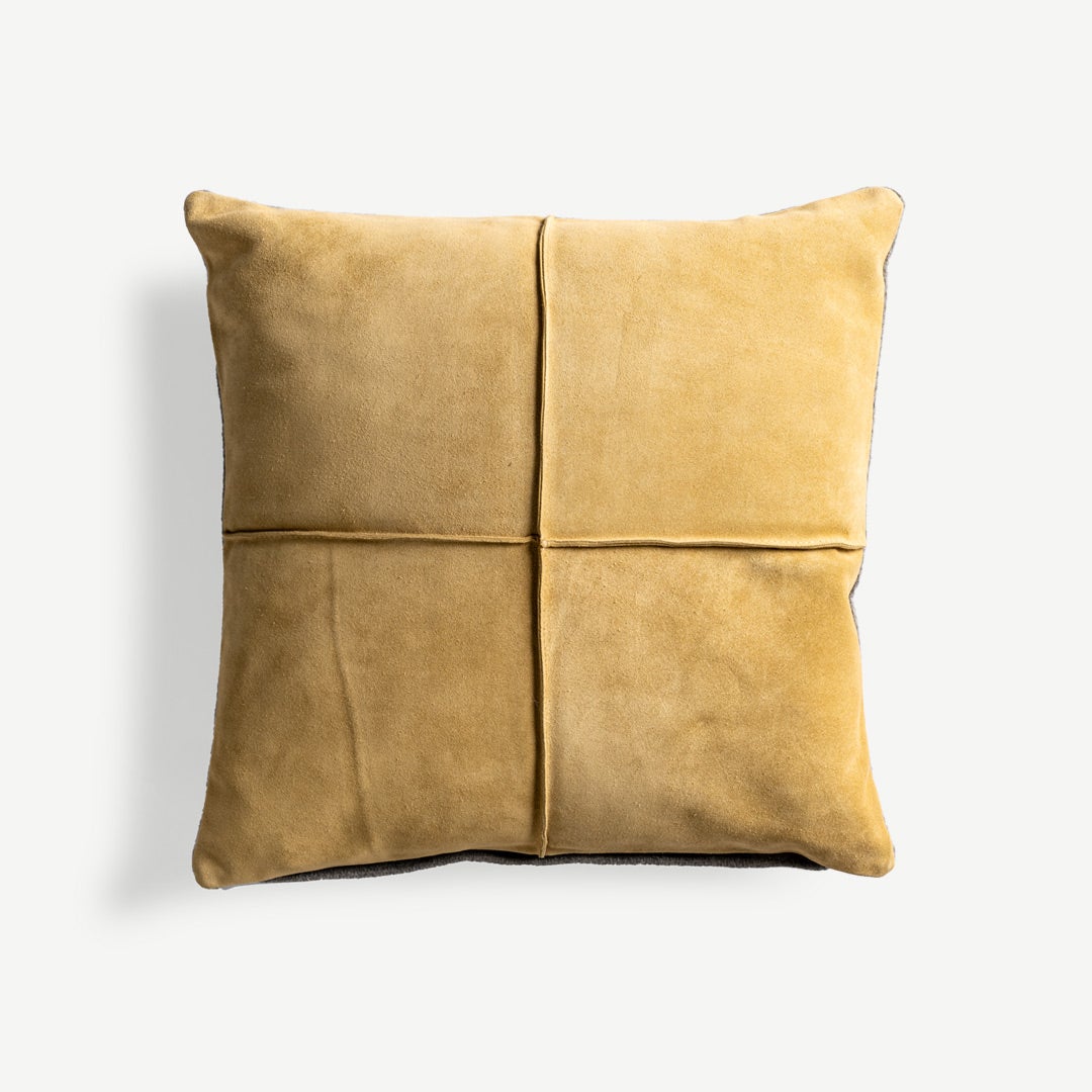 Giselle Filled Cushion Ochre -50x50cm