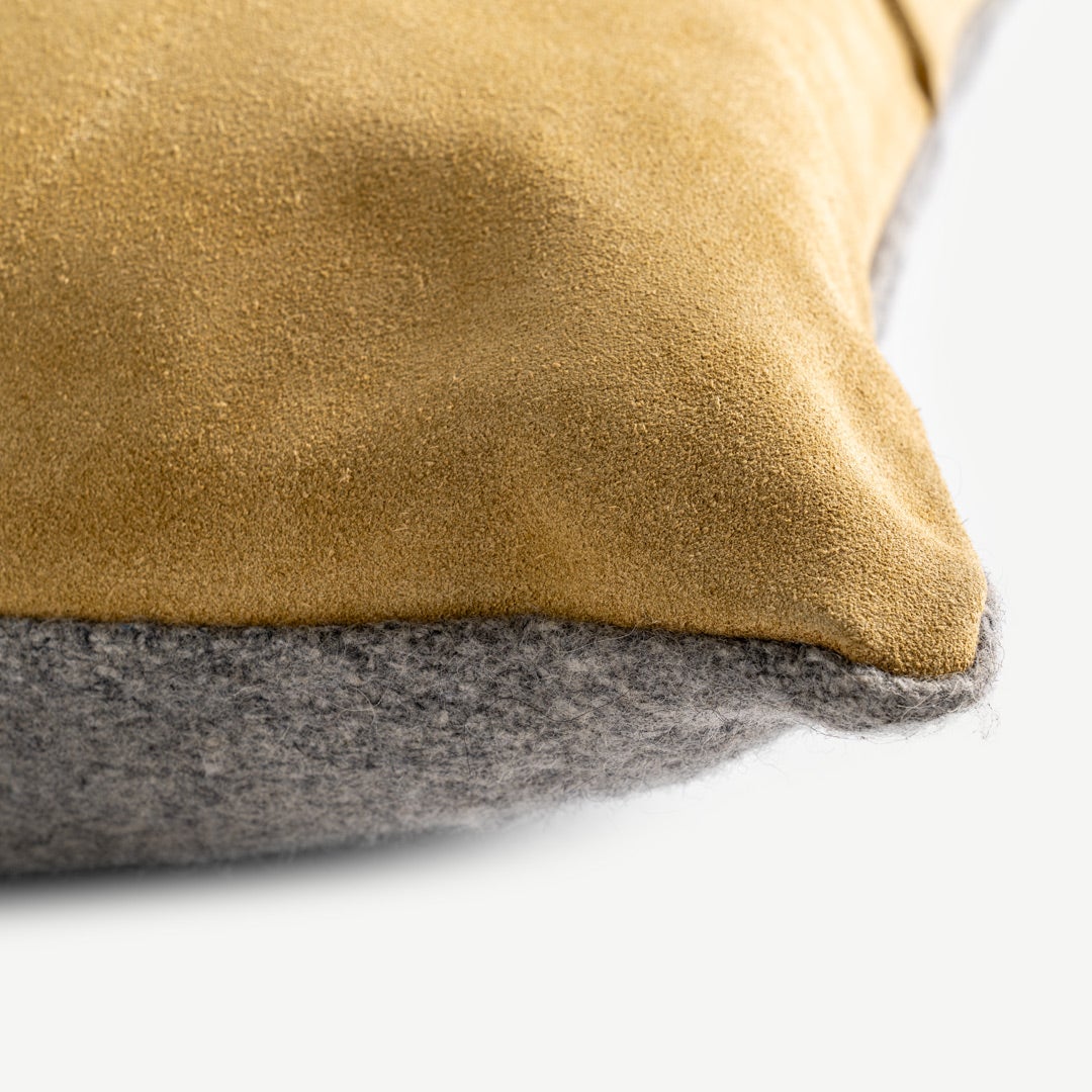 Giselle Filled Cushion Ochre -50x50cm