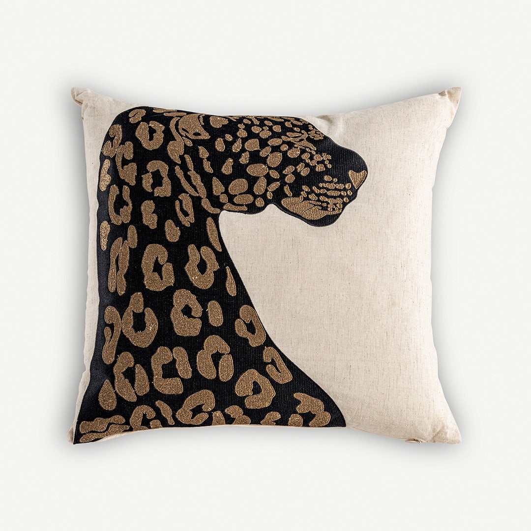 Golda Embroidered Cushion - 45x45cm