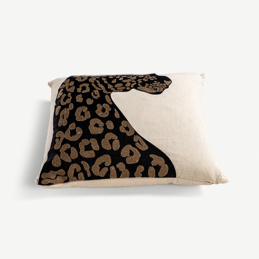 Golda Embroidered Cushion - 45x45cm