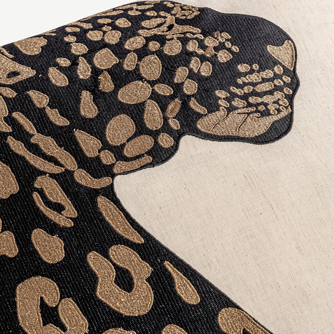 Golda Embroidered Cushion - 45x45cm