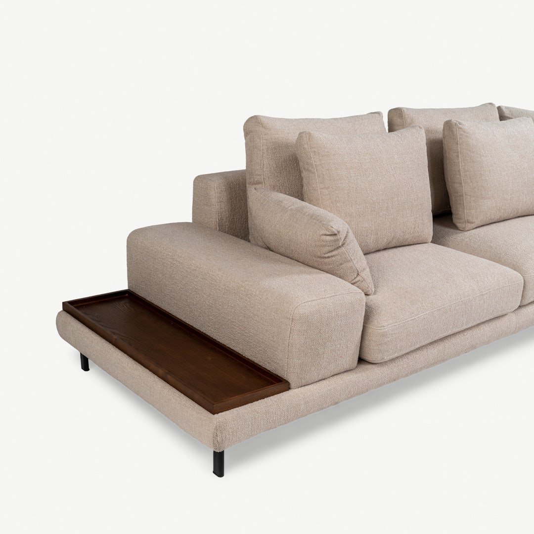 Grace Left Corner Sofa Cream