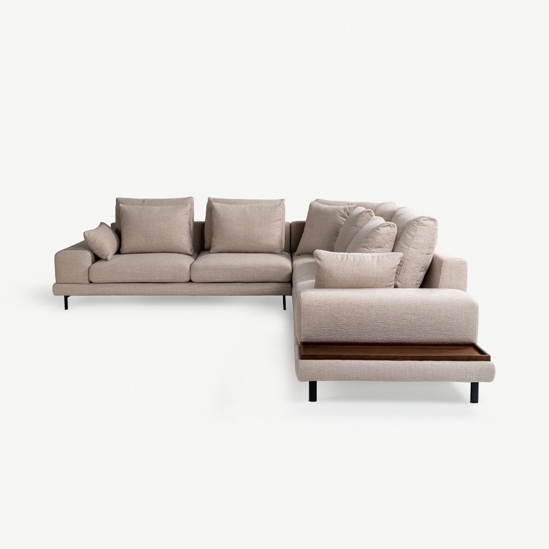 Grace Right Corner Sofa Cream