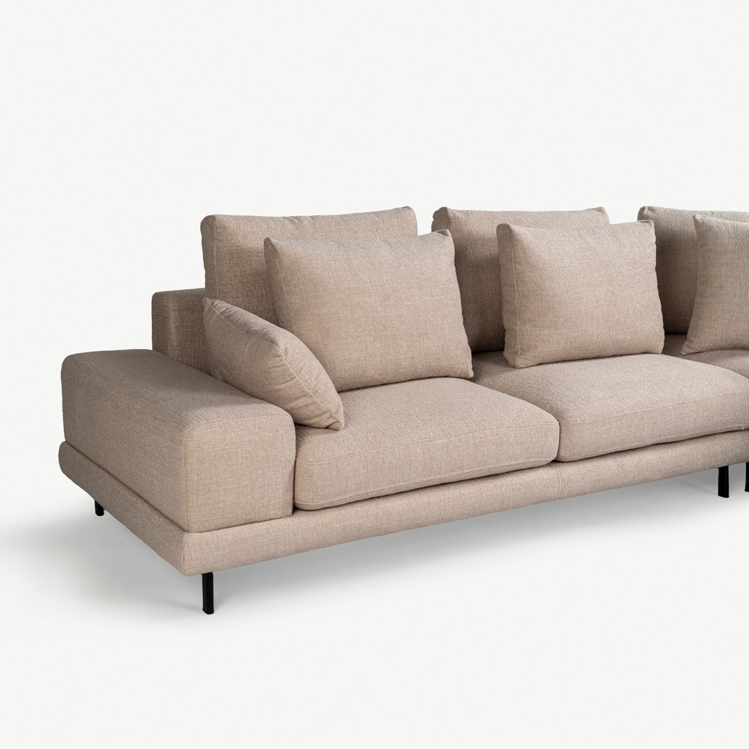 Grace Right Corner Sofa Cream