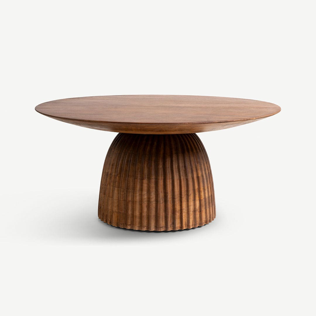 Haley Center Table Brown