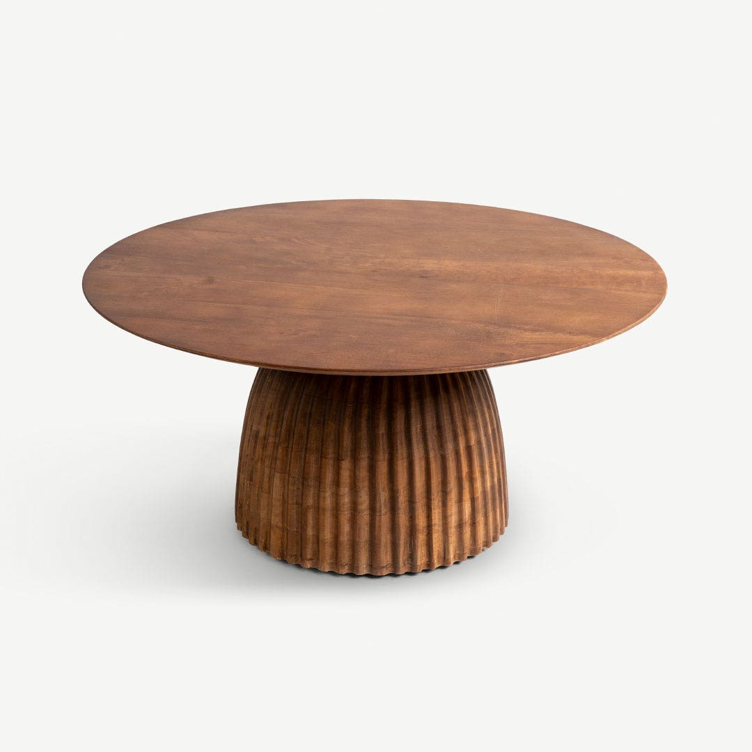 Haley Center Table Brown