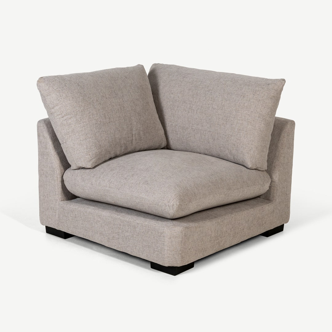 Halston Modular Corner Grey- PF