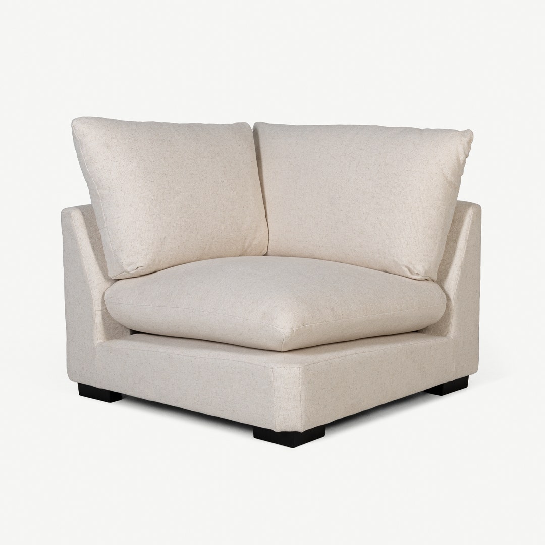 Halston Modular Corner Ivory- PF