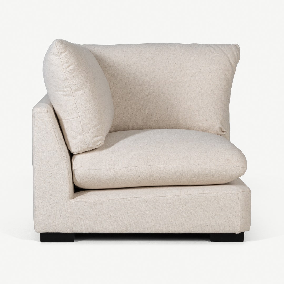 Halston Modular Corner Ivory- PF