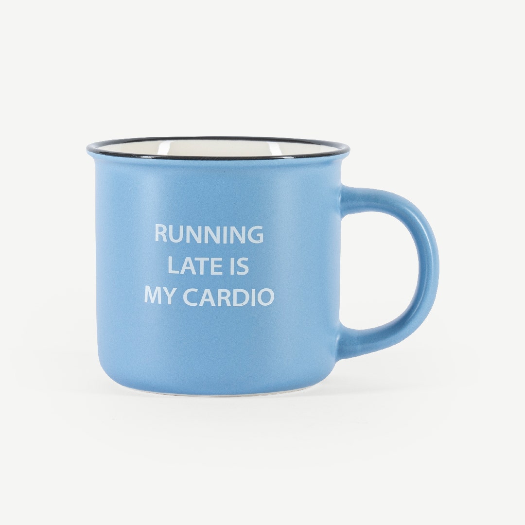 كوب هابينس الأزرق الفاتح 350 مل