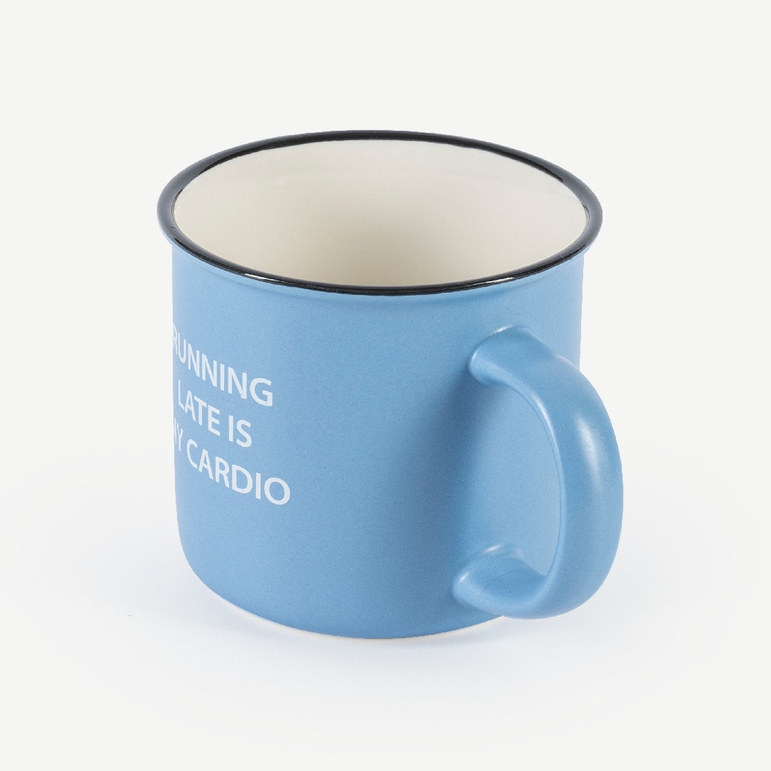 كوب هابينس الأزرق الفاتح 350 مل