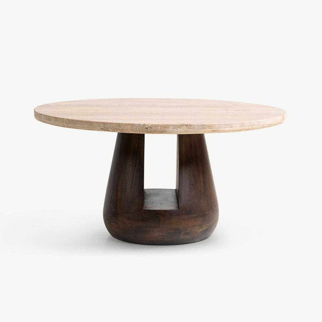 Hawkins Center Table Beige