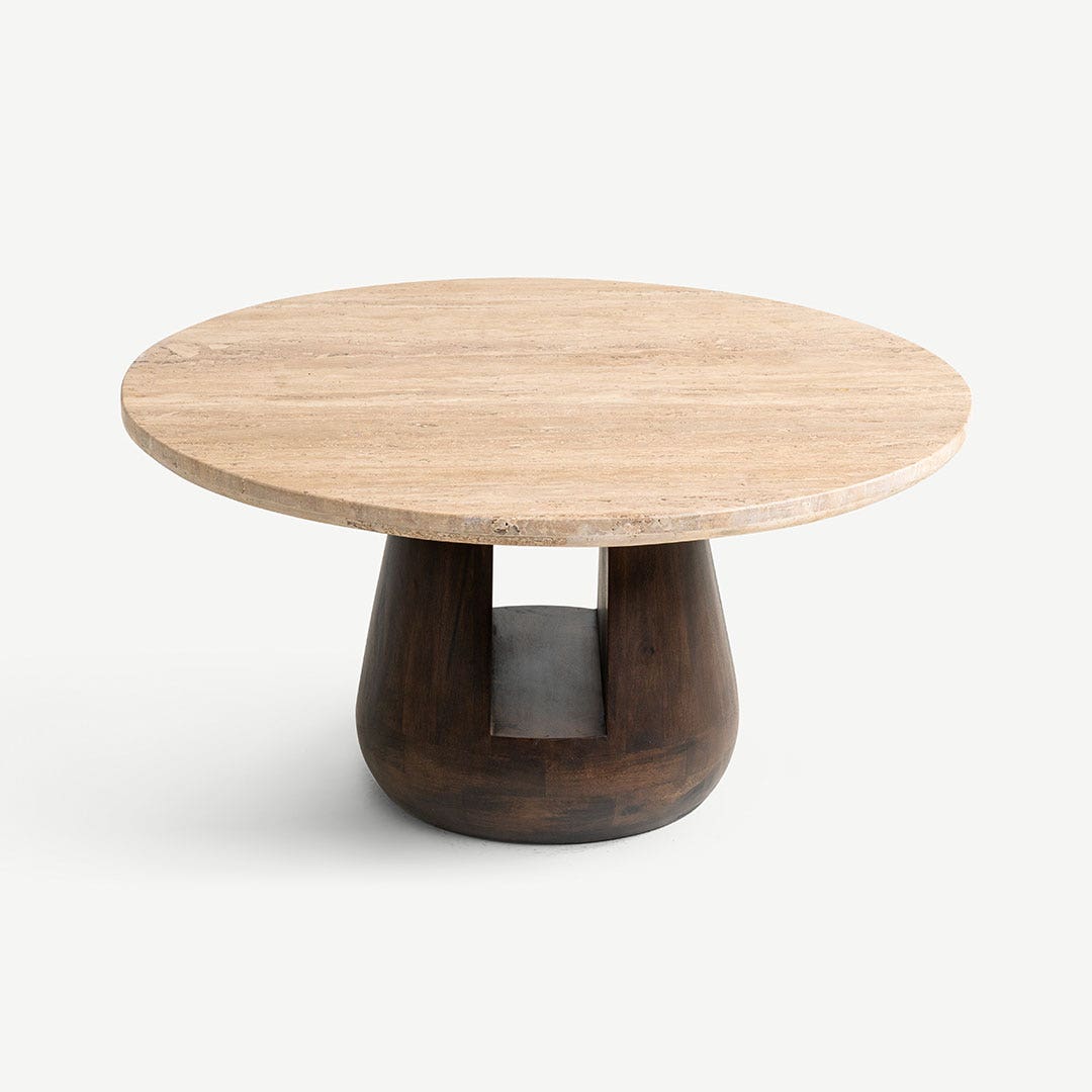 Hawkins Center Table Beige